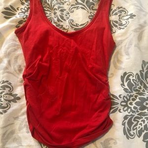 EUC Small Red Victoria’s Secret Yoga Top
